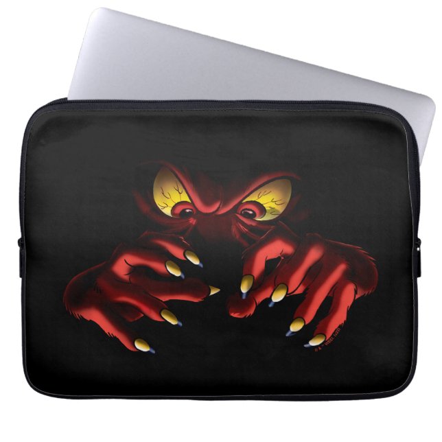 Gossamer Reaching Out of the Shadows Laptop Sleeve (Voorkant)
