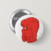 Gossamer Scheming - Kleur Ronde Button 5,7 Cm (Voorkant /achterkant)