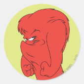 Gossamer Scheming - Kleur Ronde Sticker (Voorkant)