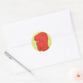 Gossamer Scheming - Kleur Ronde Sticker (Envelop)
