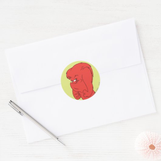 Gossamer Scheming - Kleur Ronde Sticker (Envelop)