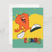 Gossamer Skipping Briefkaart (Voorkant / Achterkant)