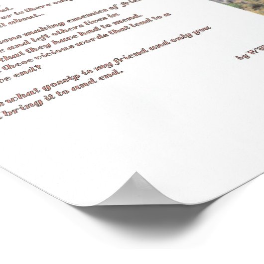 Gossip 001 poster (Hoek)