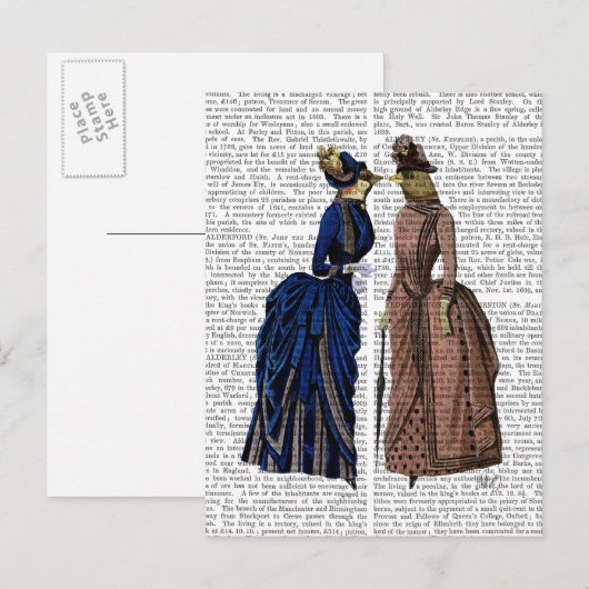 Gossip Birds Briefkaart (Voorkant / Achterkant)