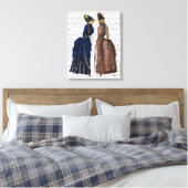 Gossip Birds Canvas Afdruk (Insitu (Slaapkamer))
