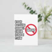 Gossip Briefkaart (Staand voorkant)