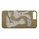 Gossip Bunny / Craziness Case-Mate iPhone Case (Achterkant (Horizontaal))