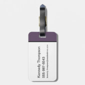 Gossip Girl - Je weet dat je van me houdt Bagagelabel (Achterkant verticaal)