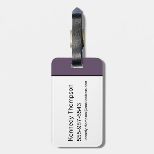 Gossip Girl - Je weet dat je van me houdt Bagagelabel (Achterkant verticaal)