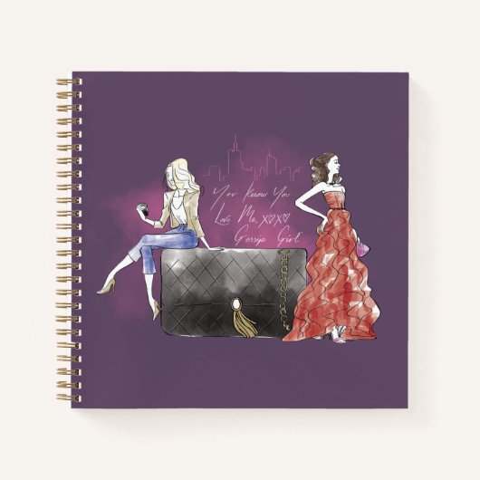 Gossip Girl - Je weet dat je van me houdt Notitieboek (Voorkant)