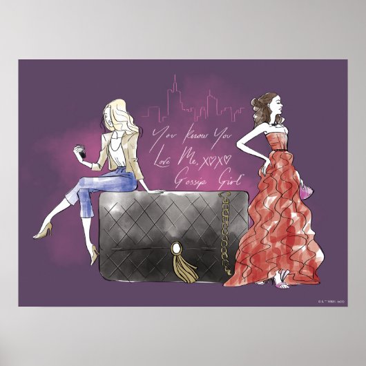 Gossip Girl - Je weet dat je van me houdt Poster (Voorkant)