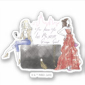 Gossip Girl - Je weet dat je van me houdt Sticker (Voorkant)