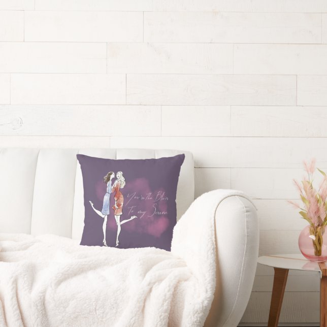 Gossip Girl - Jij bent de Blair van mijn Serena Kussen (Bank)