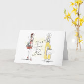 Gossip Girl - Jij bent de Serena van mijn Blair Kaart (Gele Bloem)