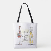 Gossip Girl - Jij bent de Serena van mijn Blair Tote Bag (Achterkant)