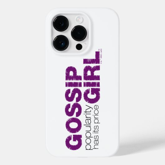 Gossip Girl - Populariteit heeft zijn prijs Case-Mate iPhone Case (Achterkant)