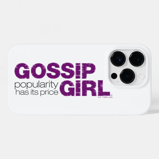 Gossip Girl - Populariteit heeft zijn prijs Case-Mate iPhone Case (Achterkant (horizontaal))