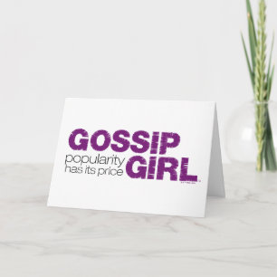 Gossip Girl - Populariteit heeft zijn prijs Kaart