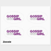 Gossip Girl - Populariteit heeft zijn prijs Ovale Sticker (Vel)