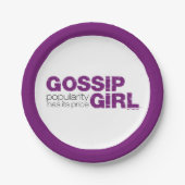 Gossip Girl - Populariteit heeft zijn prijs Papieren Bordje (Voorkant)