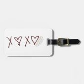 Gossip Girl X ♥ X ♥ Icoon Bagagelabel (Voorkant horizontaal)