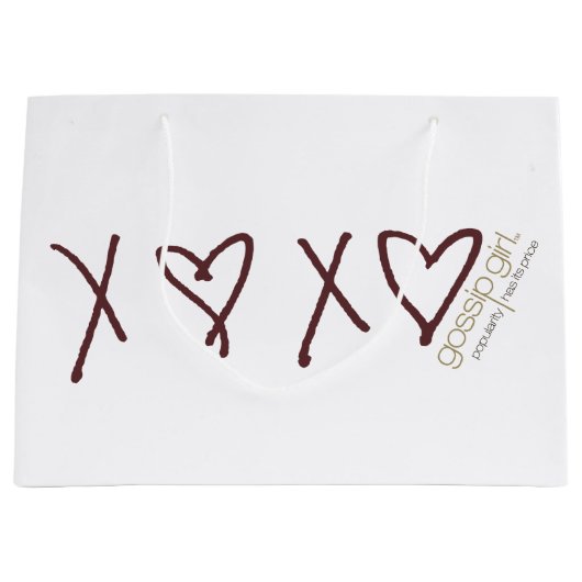 Gossip Girl X ♥ X ♥ Icoon Groot Cadeauzakje (Voorkant)