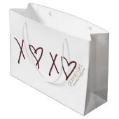 Gossip Girl X ♥ X ♥ Icoon Groot Cadeauzakje (Achterkant Gekanteld)