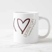 Gossip Girl X ♥ X ♥ Icoon Grote Koffiekop (Rechts)