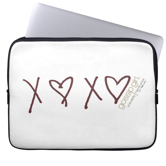 Gossip Girl X ♥ X ♥ Icoon Laptop Sleeve (Voorkant)