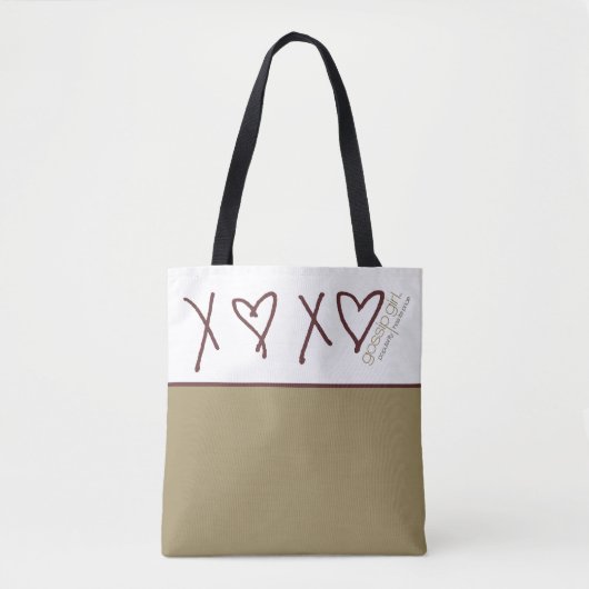 Gossip Girl X ♥ X ♥ Icoon Tote Bag (Voorkant)