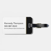 Gossip Meisje Glamour Groep Graphic Bagagelabel (Achterkant horizontaal)