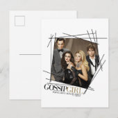 Gossip Meisje Glamour Groep Graphic Briefkaart (Voorkant / Achterkant)