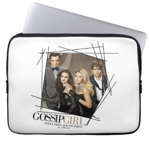 Gossip Meisje Glamour Groep Graphic Laptop Sleeve