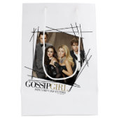 Gossip Meisje Glamour Groep Graphic Medium Cadeauzakje (Achterkant)