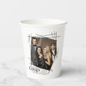 Gossip Meisje Glamour Groep Graphic Papieren Bekers (Achterkant)