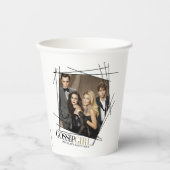 Gossip Meisje Glamour Groep Graphic Papieren Bekers (Voorkant)