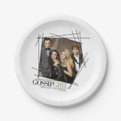 Gossip Meisje Glamour Groep Graphic Papieren Bordje (Voorkant)
