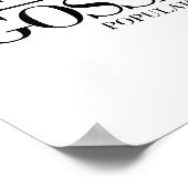 Gossip Meisje Glamour Groep Graphic Poster (Hoek)