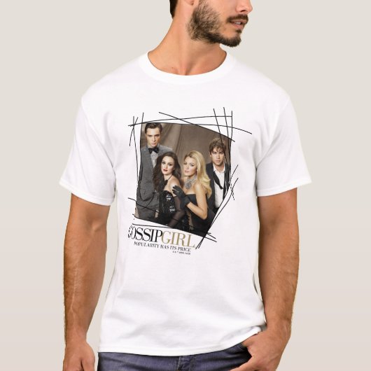 Gossip Meisje Glamour Groep Graphic T-shirt (Voorkant)