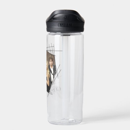 Gossip Meisje Glamour Groep Graphic Waterfles (Achterkant)