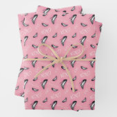 Gossip Meisje Hoge Hakken Patroon Inpakpapier Vel (In situ)