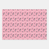 Gossip Meisje Hoge Hakken Patroon Inpakpapier Vel (Voorkant)