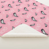 Gossip Meisje Hoge Hakken Patroon Sherpa Deken (3/4)