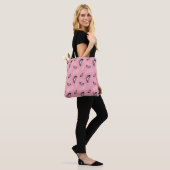 Gossip Meisje Hoge Hakken Patroon Tote Bag (Op model)
