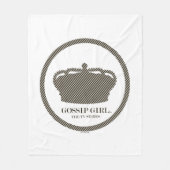 Gossip Meisje TV-serie Crown Icon Fleece Deken (Voorkant)