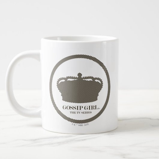 Gossip Meisje TV-serie Crown Icon Grote Koffiekop (Links)