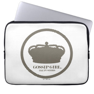 Gossip Meisje TV-serie Crown Icon Laptop Sleeve