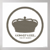Gossip Meisje TV-serie Crown Icon Poster (Voorkant)