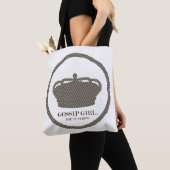 Gossip Meisje TV-serie Crown Icon Tote Bag (Dichtbij)