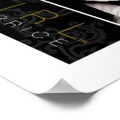 Gossip Meisje Zwart-wit Groep Graphic Poster (Hoek)